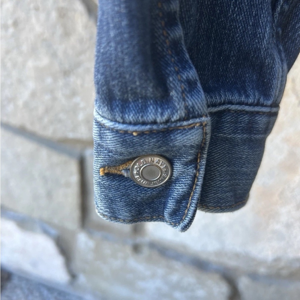 Old Navy Y2K Vintage Womens Denim‎ Jacket Size Medium Excellent Condition - Picture 3 of 9